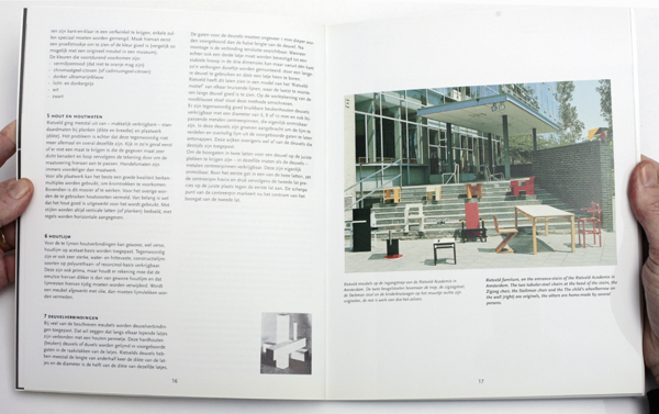 Johannes Niemeijer, Rietveld meubels / Rietveld furniture, 
                             , 